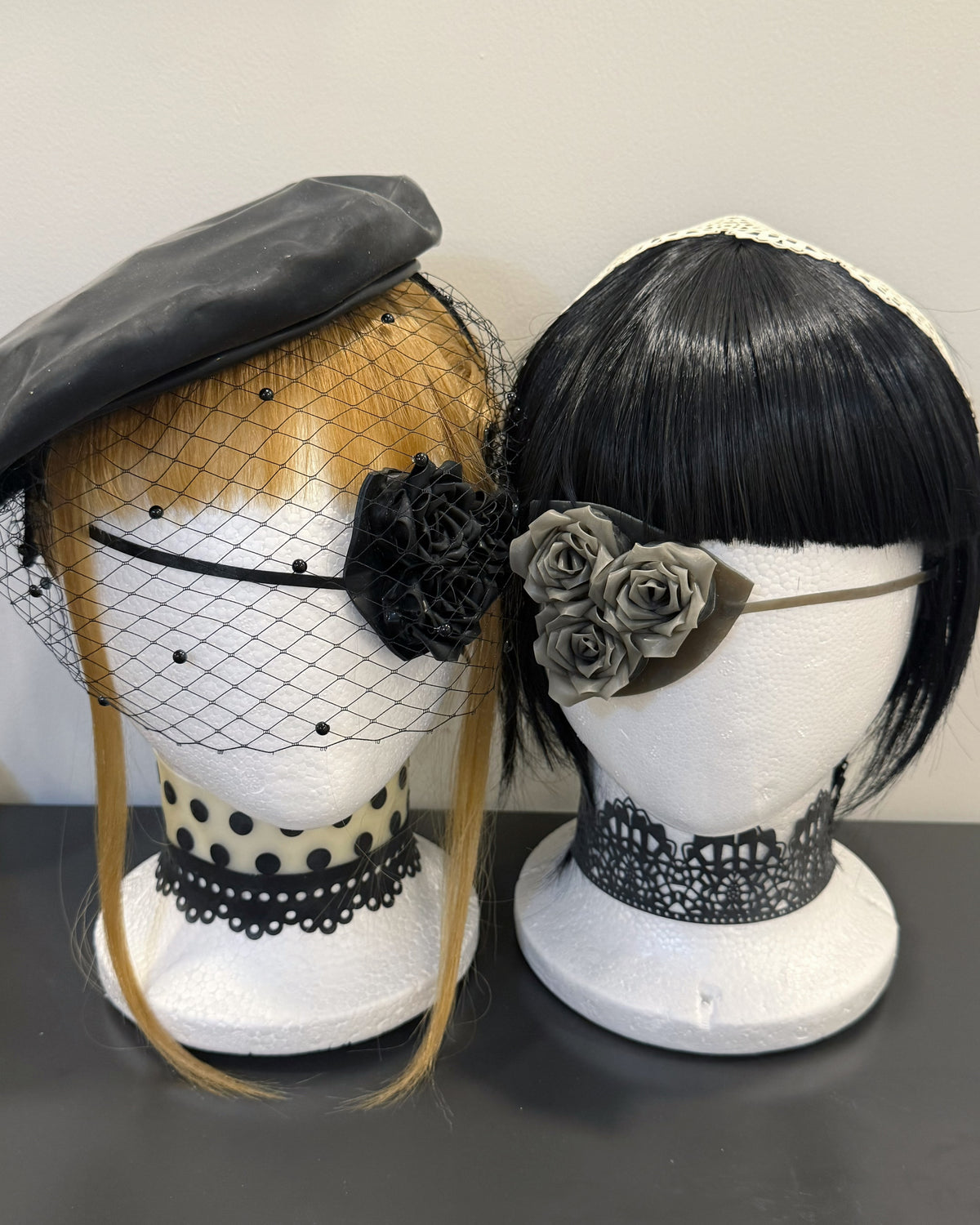Handmade Latex Rose Eypatch