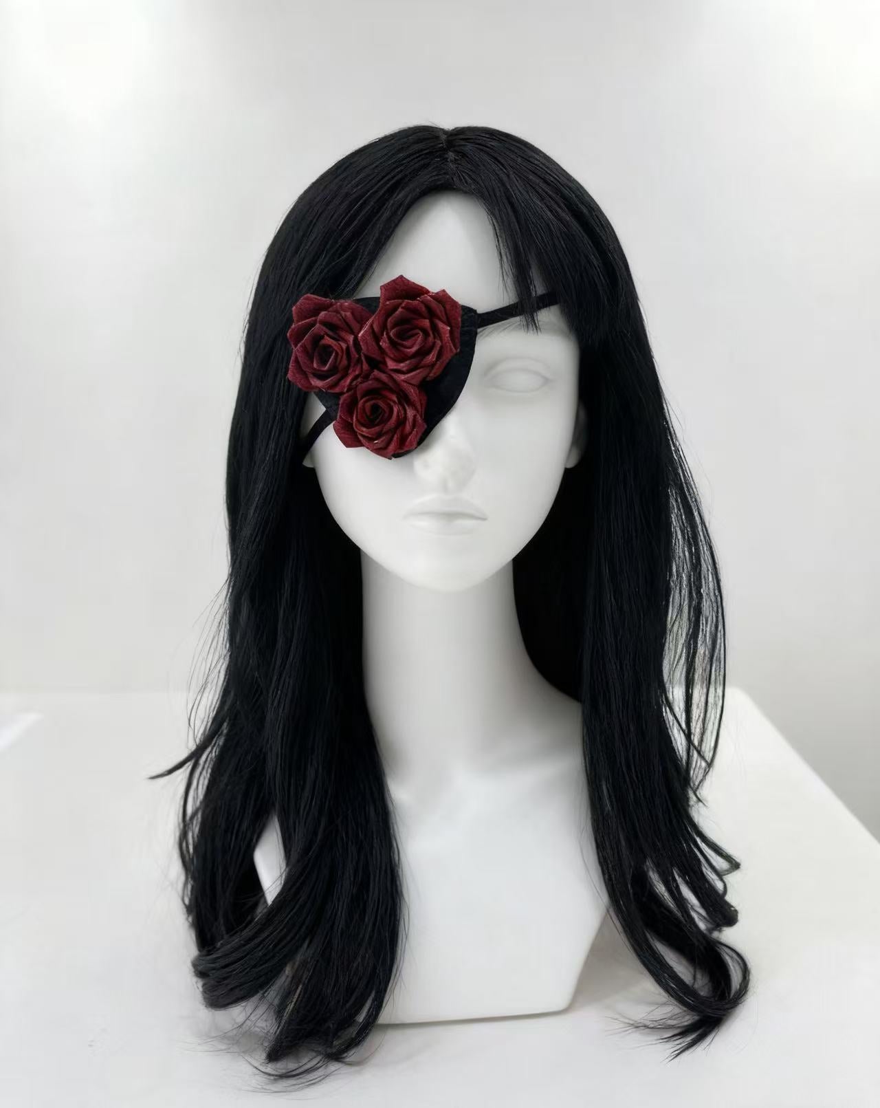 Handmade Latex Rose Eypatch