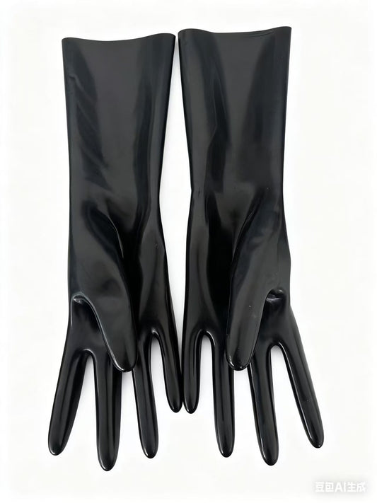 Handmade Long Wrist Latex Gloves