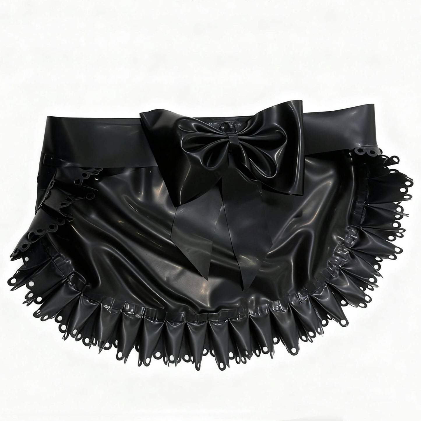 Latex Lace Maid Style Apron