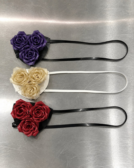 Handmade Latex Rose Eypatch