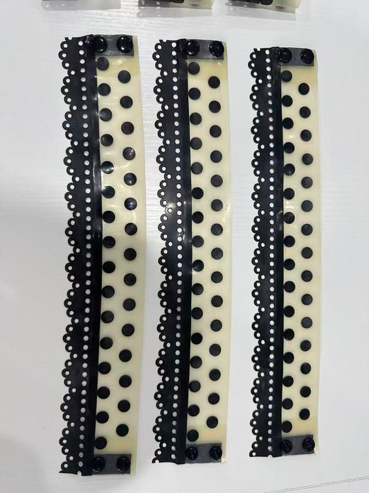 Polka Dot Lace Latex Choker